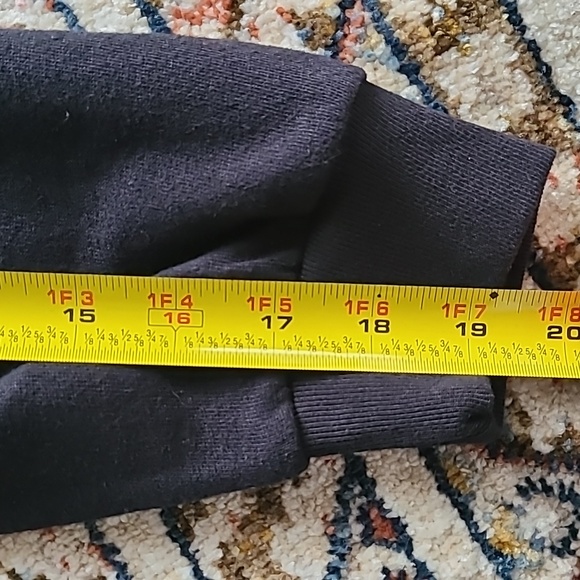 LEVIS BRAND SIGNATURE WOMEN'S BLACK LONG SLEEVE SWEATSHIRT SIZE XL - Picture 12 of 16